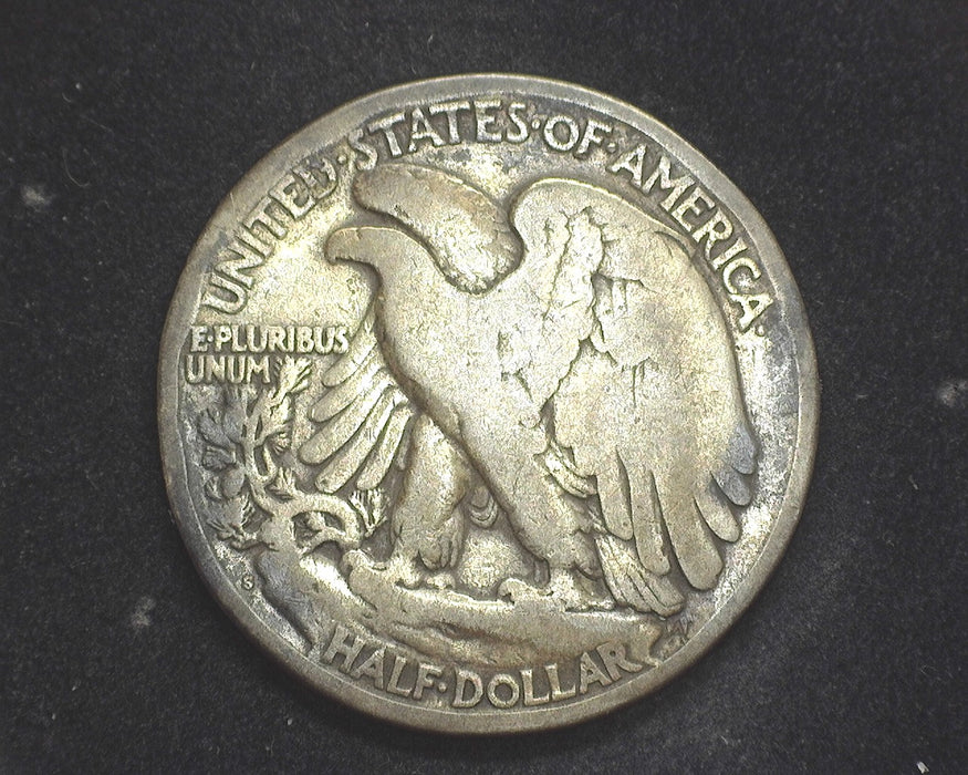 1918 S Liberty Walking Half Dollar VG - US Coin