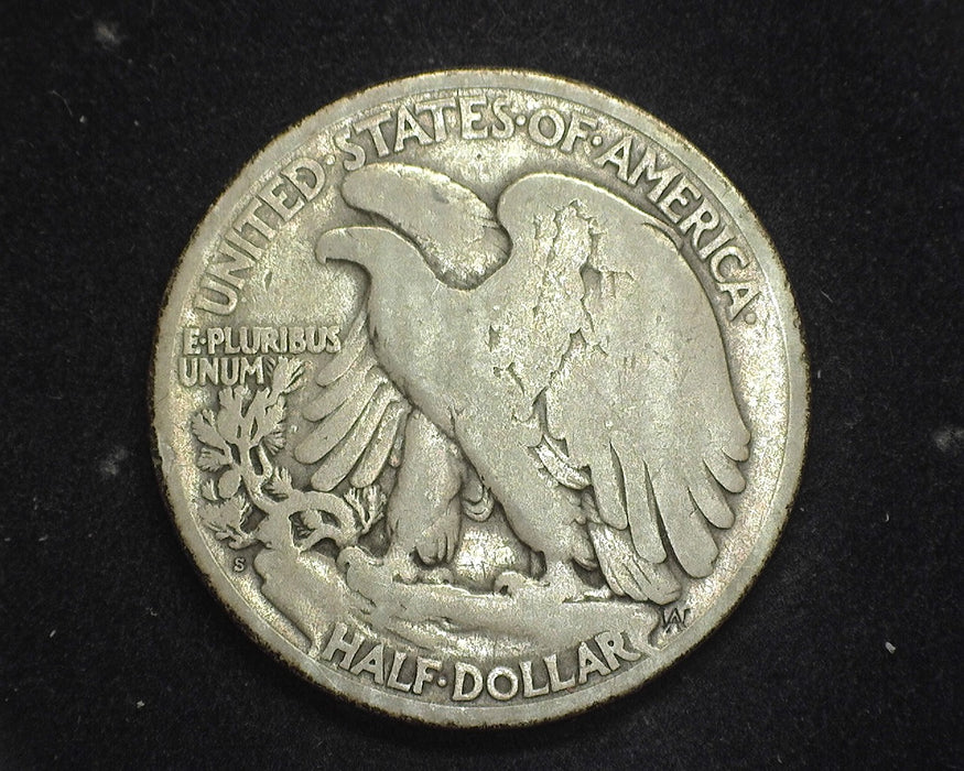 1921 S Liberty Walking Half Dollar VG - US Coin