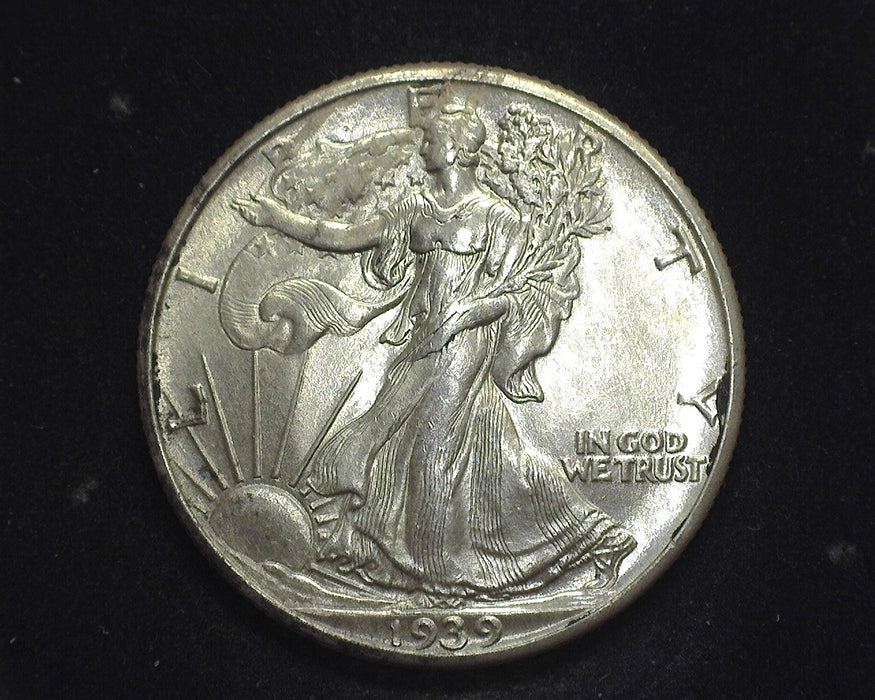 1939 Liberty Walking Half Dollar BU Choice - US Coin