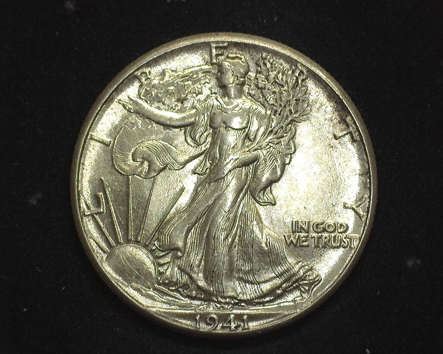 1941 Liberty Walking Half Dollar BU Choice - US Coin