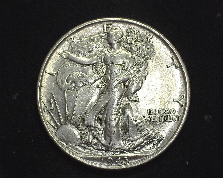 1943 Liberty Walking Half Dollar AU - US Coin