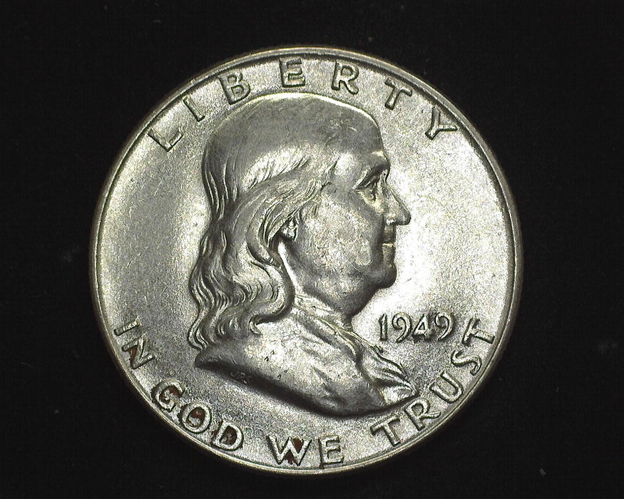 1949 Franklin Half Dollar AU - US Coin