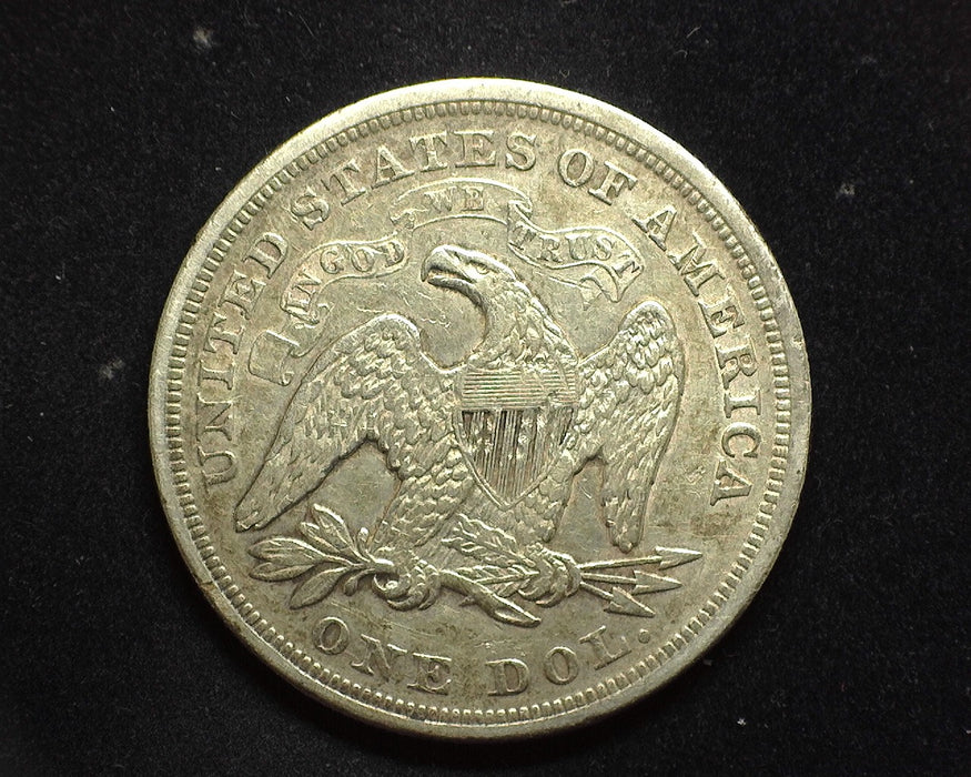 1870 Seated Liberty Dollar XF MS40 - US Coin