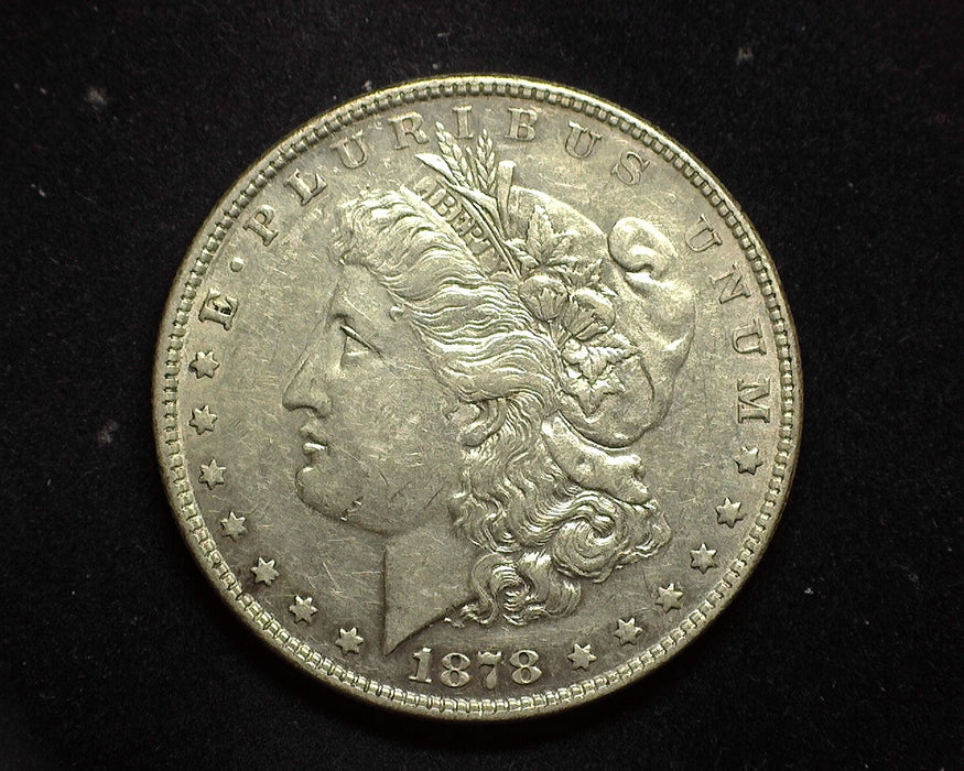 1878 7F Morgan Dollar AU - US Coin