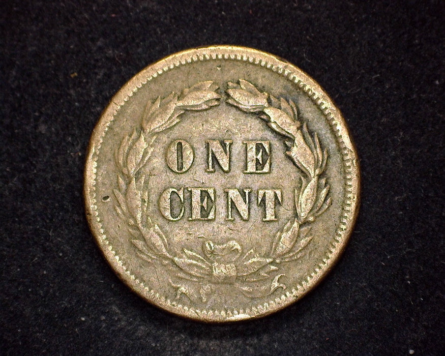 1859 Indian Head Penny/Cent F - US Coin