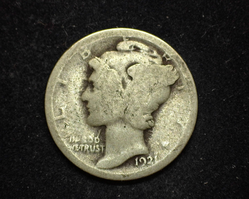 1921 Mercury Dime AG - US Coin