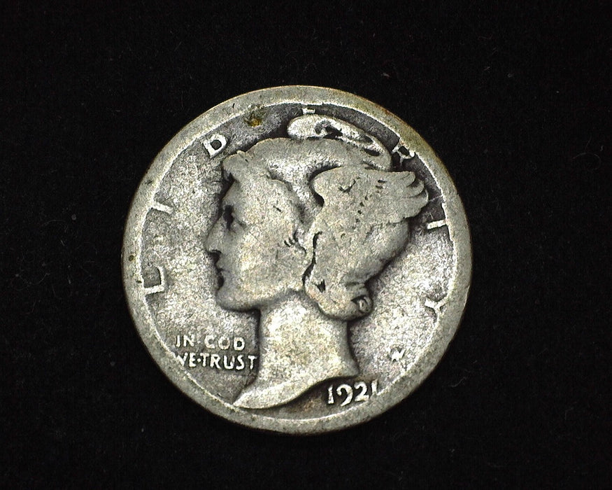 1921 D Mercury Dime AG - US Coin