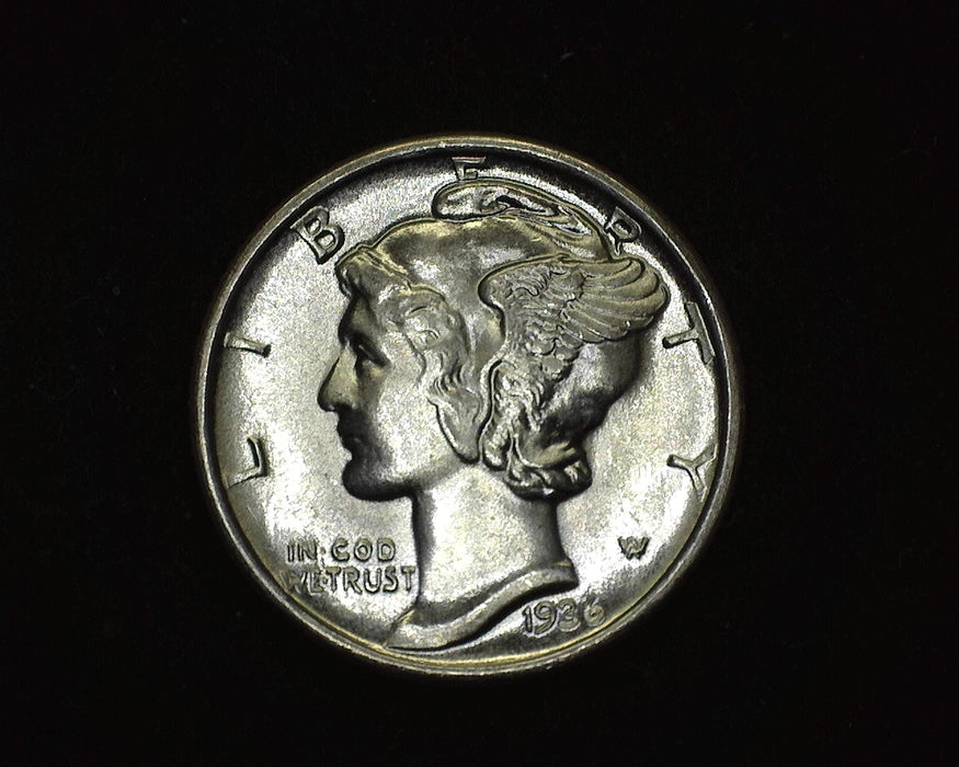 1936 Mercury Dime Gem! - US Coin