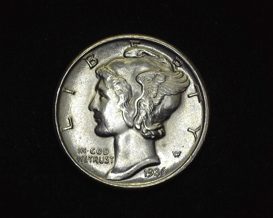 1936 Mercury Dime BU Gem! - US Coin