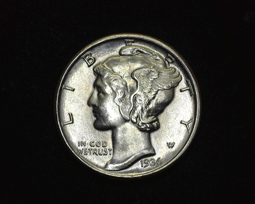 1936 Mercury Dime BU Gem! - US Coin