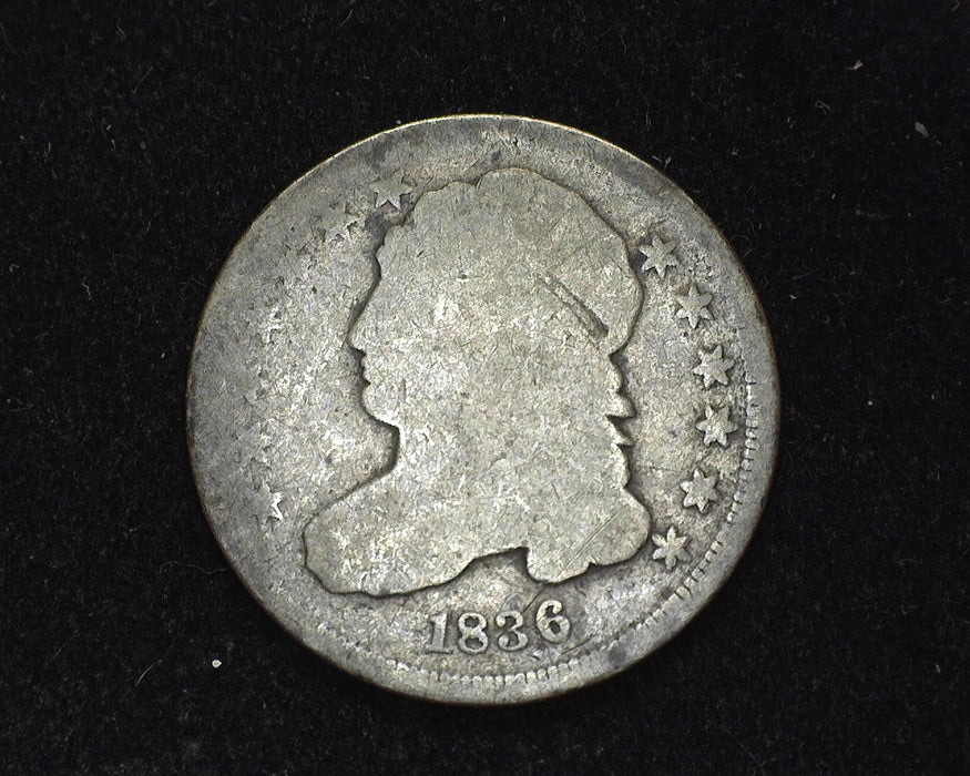 1836 Capped Bust Dime AG - US Coin