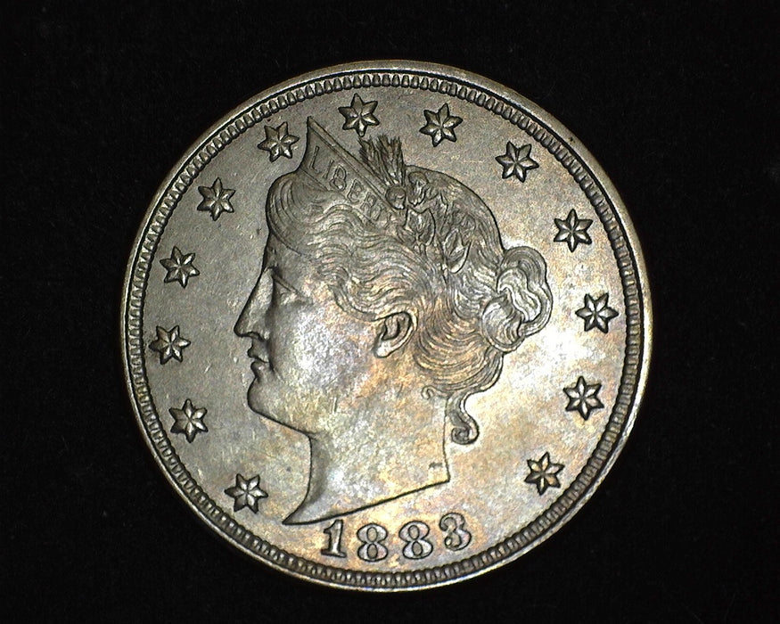 1883 Liberty Head Nickel UNC No Cents - US Coin