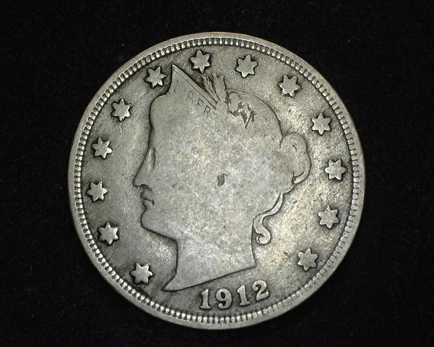 1912 S Liberty Head Nickel F - US Coin