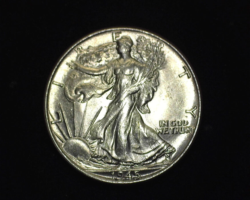 1945 Liberty Walking Half Dollar BU Choice - US Coin