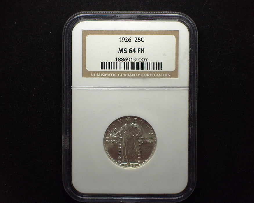 1926 Standing Liberty Quarter NGC MS64 FH - US Coin