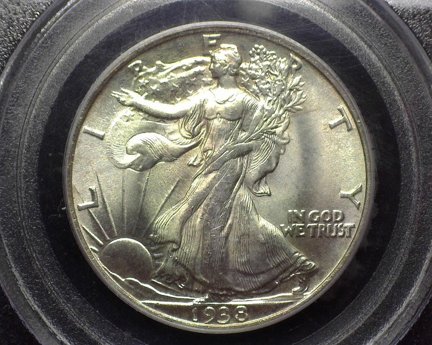 1938 Walking Liberty Half Dollar PCGS MS64 - US Coin