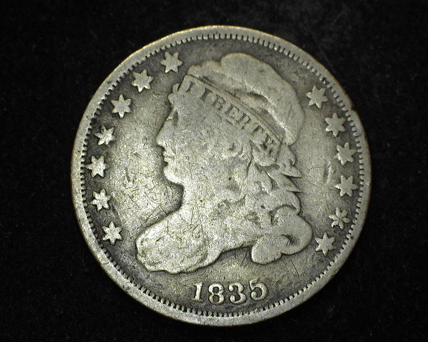 1835 Capped Bust Dime VG - US Coin