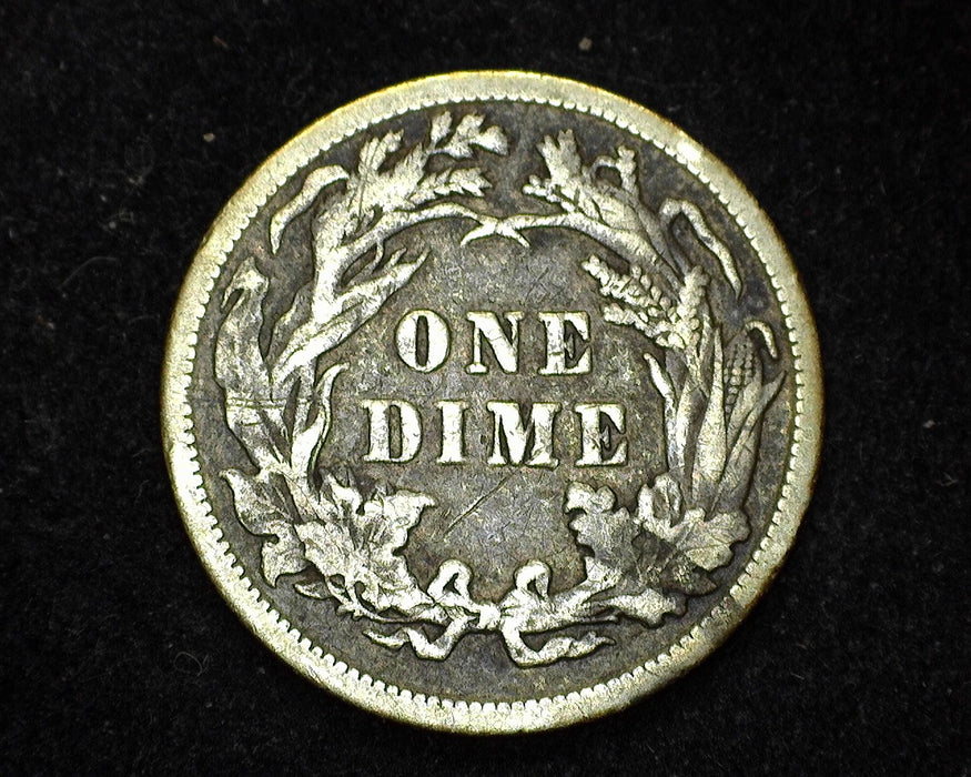 1883 Liberty Seated Dime F - US Coin