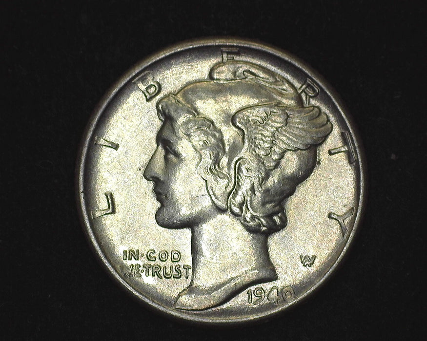 1940 Mercury Dime BU MS64 - US Coin