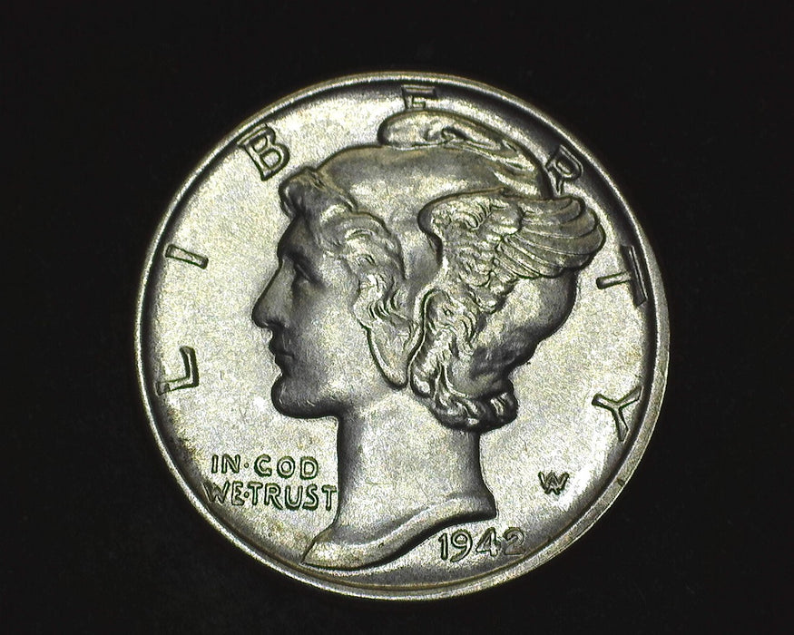 1942 Mercury Dime BU Gem! - US Coin