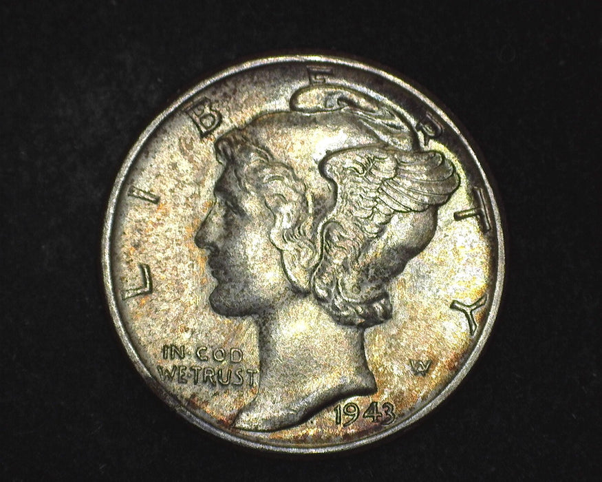 1943 Mercury Dime BU Gem! - US Coin