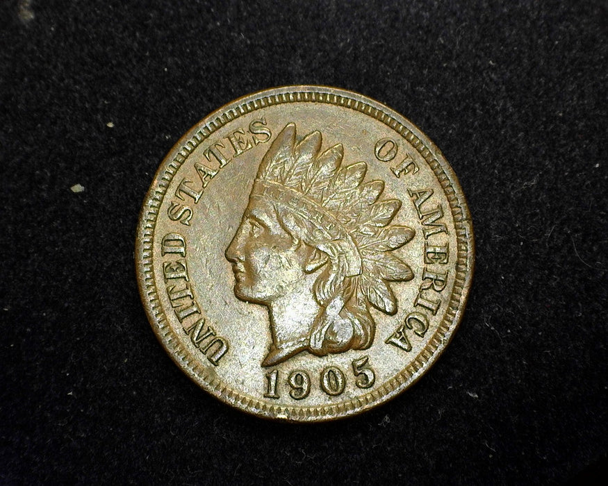 1905 Indian Head Penny/Cent XF - US Coin