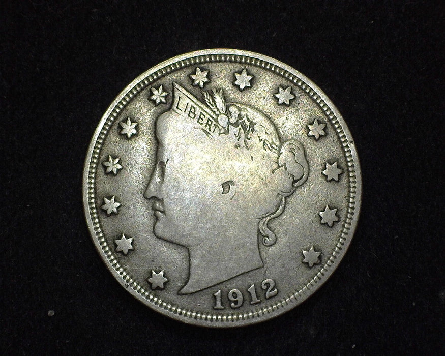 1912 S Liberty Head Nickel F - US Coin