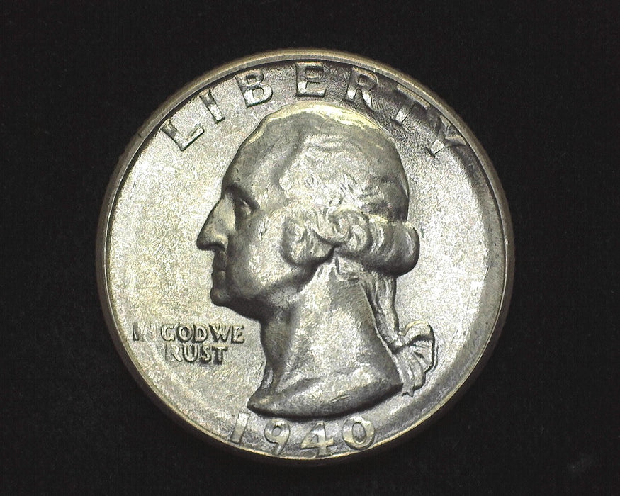 1940 S Washington Quarter BU MS64 - US Coin