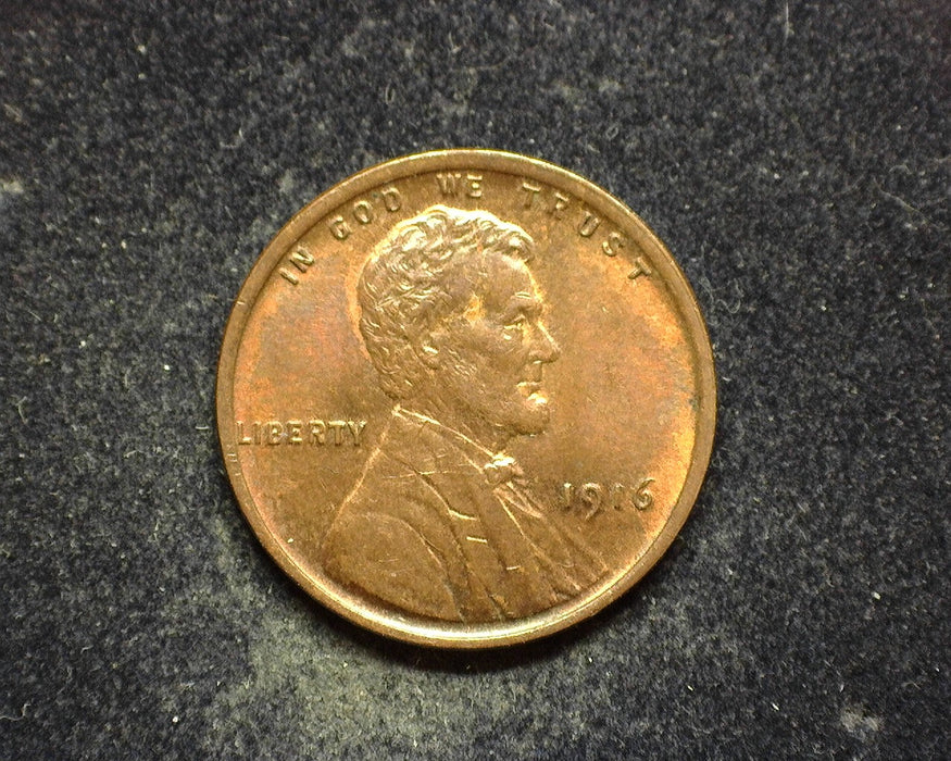 1916 Lincoln Wheat Penny/Cent BU MS63 R&B - US Coin