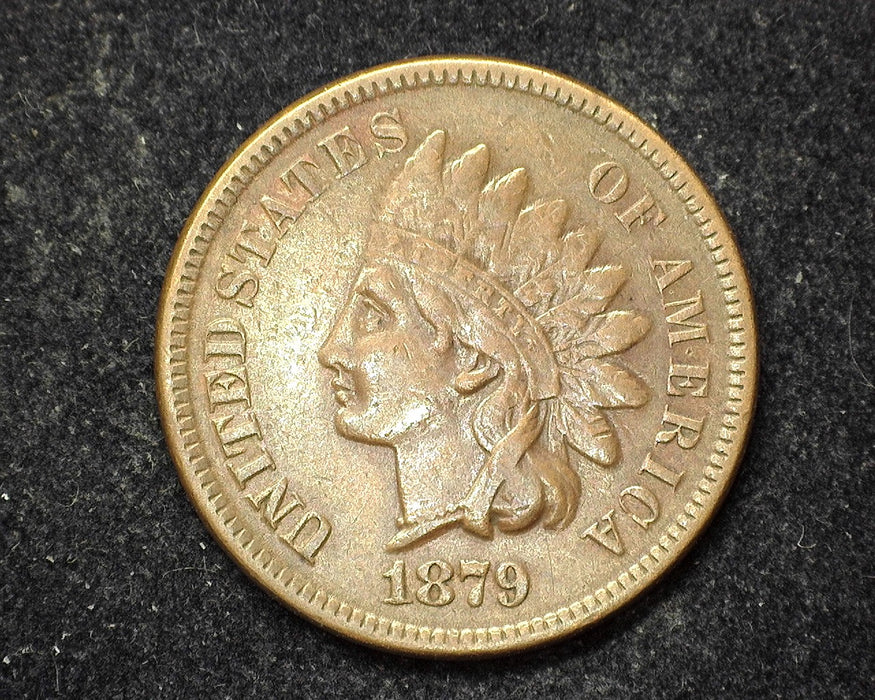 1879 Indian Head Penny/Cent VF - US Coin