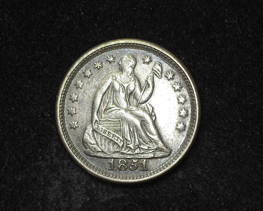 1851 O Liberty Seated Half Dime XF - US Coin