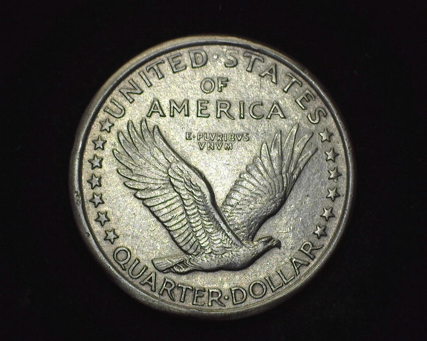 1917 Type I Standing Liberty Quarter AU - US Coin