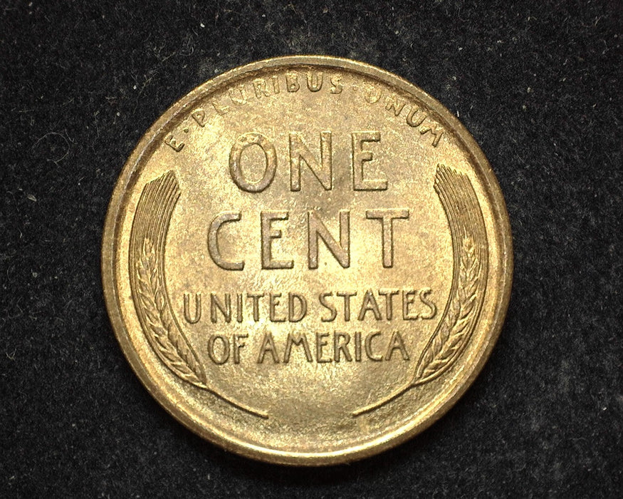 1909 S Lincoln Wheat Cent BU MS63 Red - US Coin