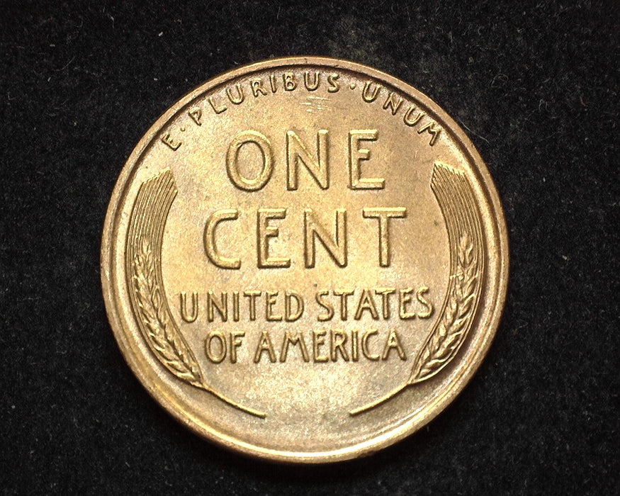 1933 D Lincoln Wheat Cent BU MS63 Red - US Coin