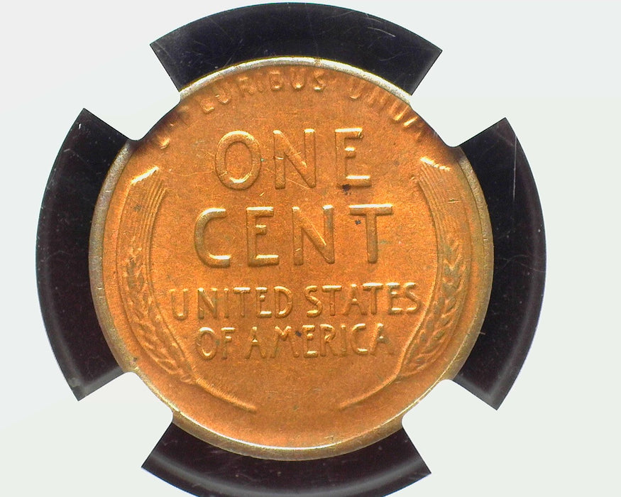 1917 D Lincoln Wheat Cent NGC AU 58 BN - US Coin