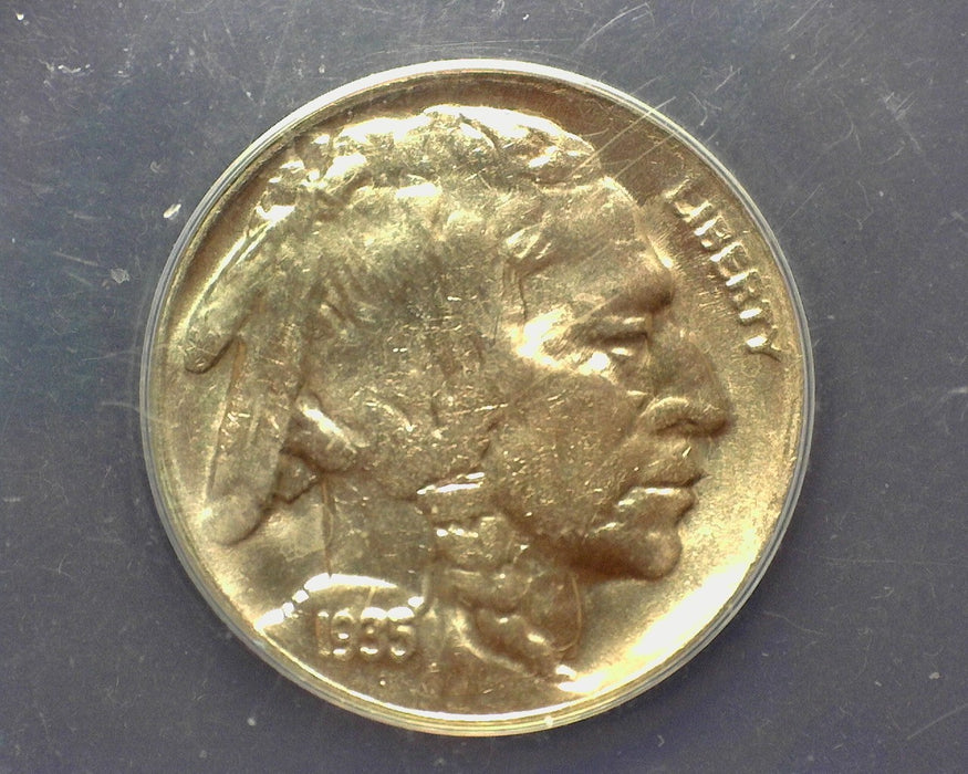 1935 D Buffalo Nickel ANACS MS 64 - US Coin