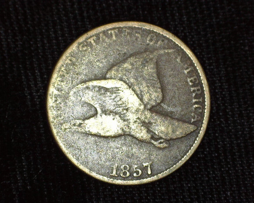 1857 Flying Eagle Penny/Cent VG - US Coin