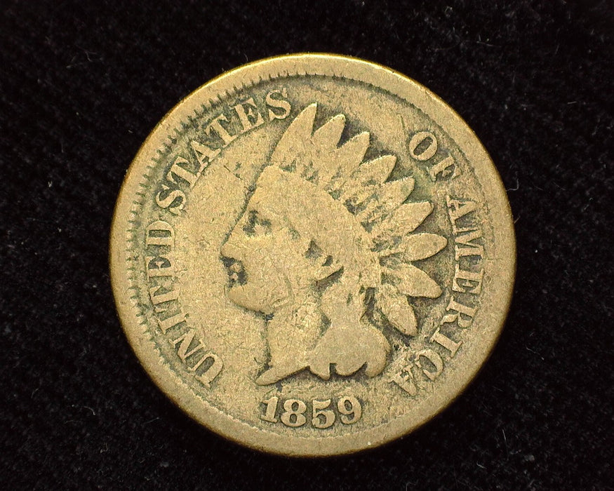 1859 Indian Head Penny/Cent G - US Coin