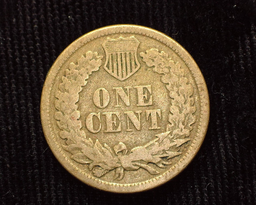 1861 Indian Head Penny/Cent VG/F - US Coin