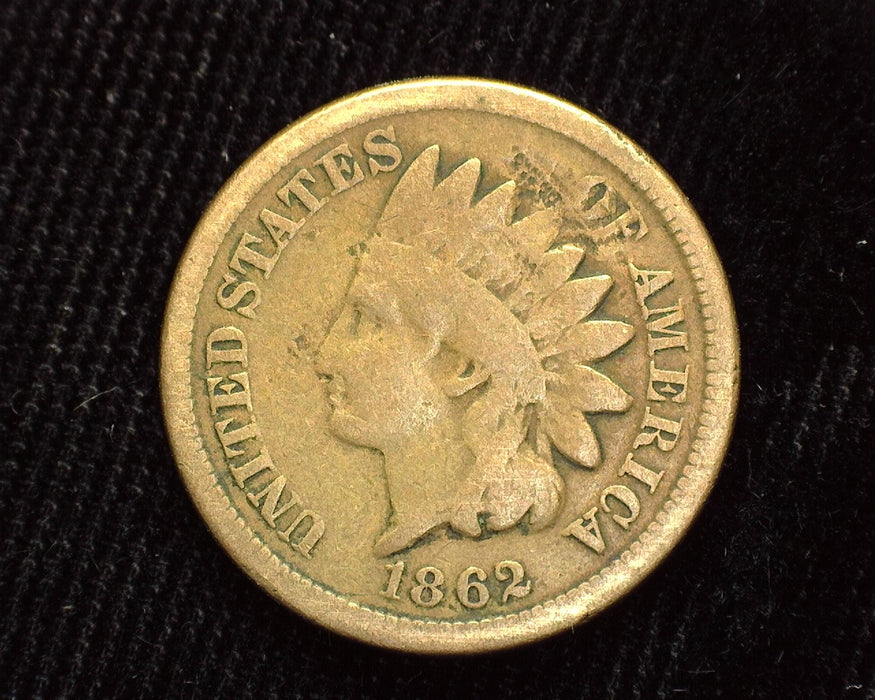 1862 Indian Head Penny/Cent G - US Coin