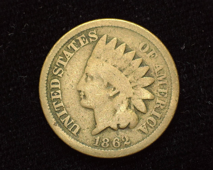 1862 Indian Head Penny/Cent G - US Coin