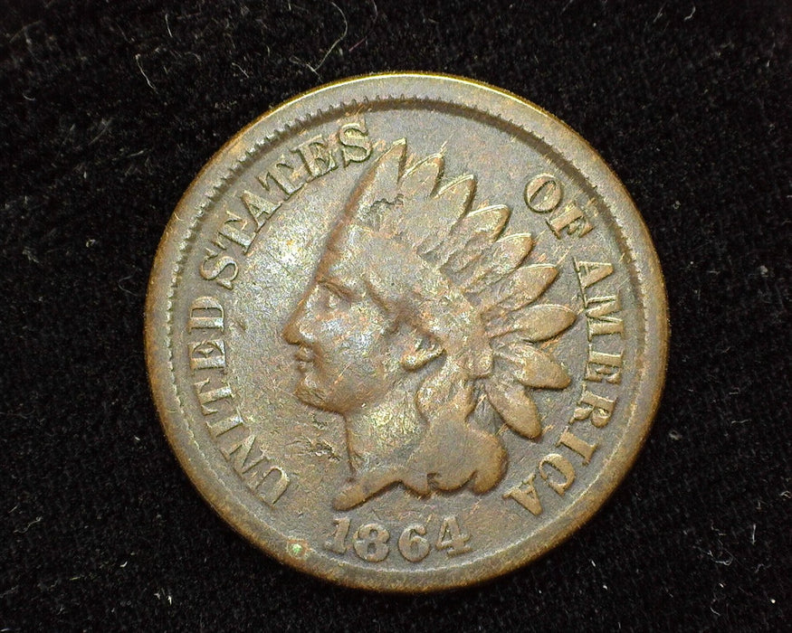 1864 Bronze Indian Head Penny/Cent G - US Coin