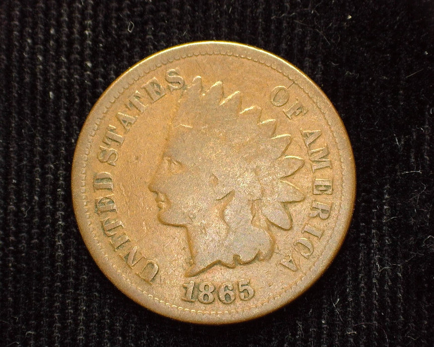 1865 Indian Head Penny/Cent G - US Coin