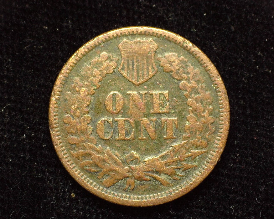 1867 Indian Head Penny/Cent G Pitting - US Coin