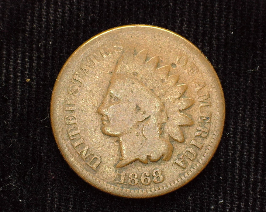 1868 Indian Head Penny/Cent G - US Coin