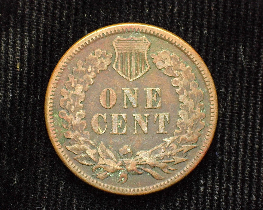 1885 Indian Head Penny/Cent F Corrosion - US Coin