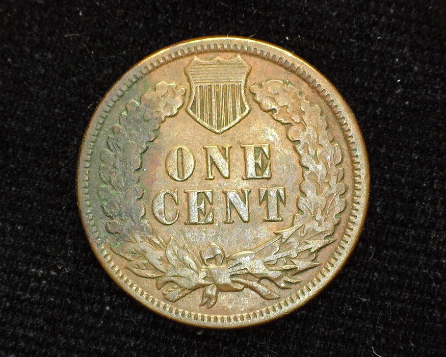 1887 Indian Head Penny/Cent F - US Coin