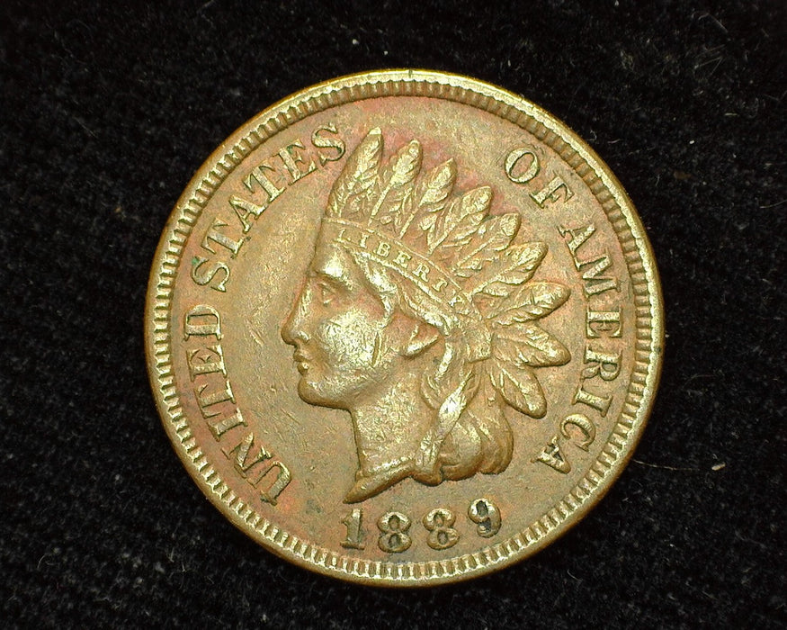 1889 Indian Head Penny/Cent XF - US Coin