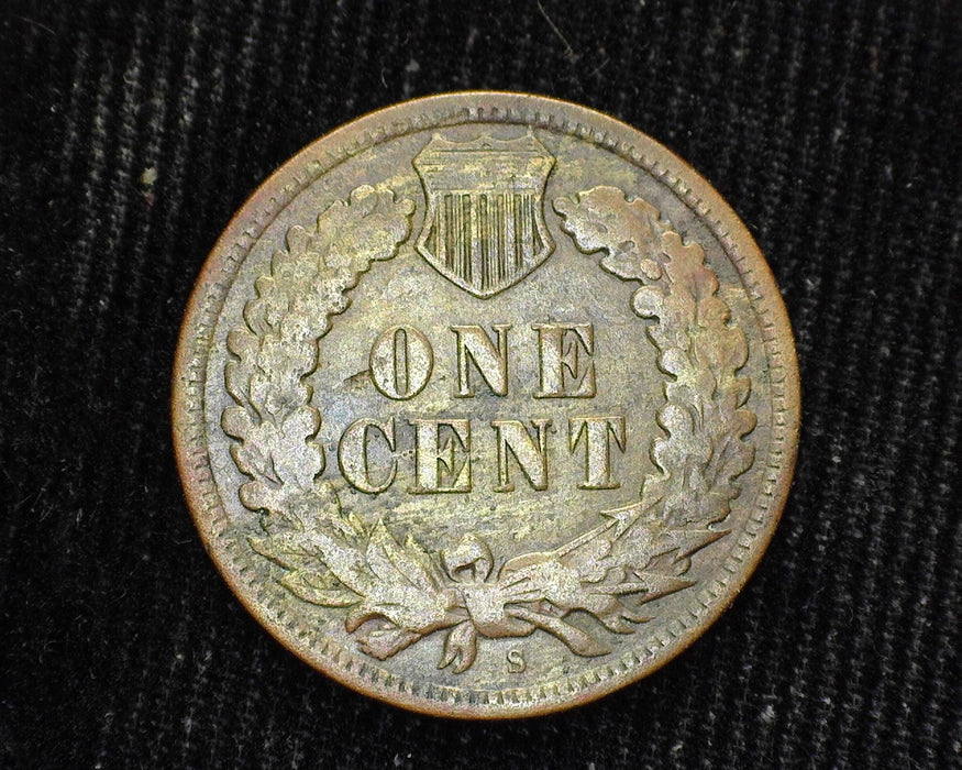 1909 S Indian Head Penny/Cent VG - US Coin