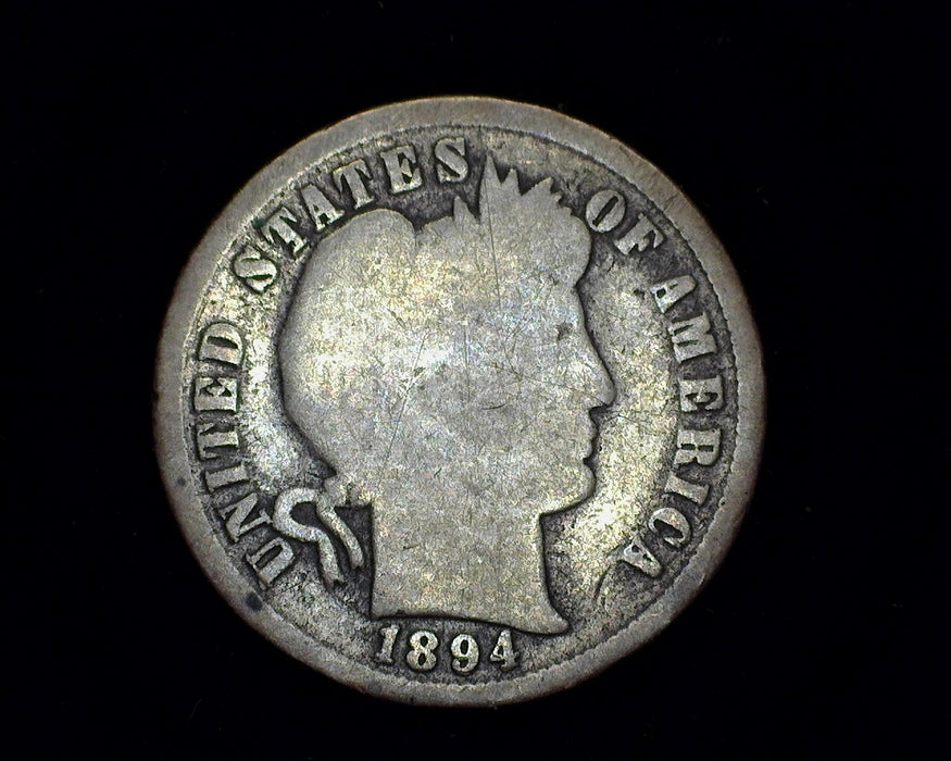 1894 Barber Dime G - US Coin